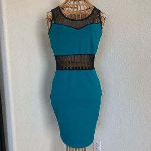 Mesh bodycon dress